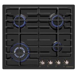 Газовая варочная поверхность/ Газовая варочная поверхность Maunfeld EGHE.64.63CB.R/G черный