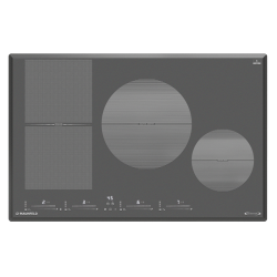 Индукционная варочная панель/ Индукционная варочная панель с Flex Zone и Booster MAUNFELD CVI804SFDGR, 80 см, 4 конфорки, мощность конфорок 2000, 1500, 2300, 1200 Вт, технология непрерывного нагрева, таймер, автоматическое выключение, бустер, блокировка п