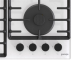Встраиваемые газовая панели GORENJE/ Газовая варочная панель на закаленном стекле, (шхвхг): 60 × 13,6 × 52 см, белый