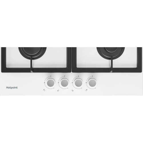 Газовая варочная поверхность/ Газовая варочная поверхность Hotpoint HG 61F/WH белый