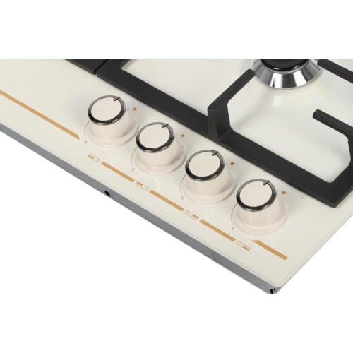 Газовая варочная поверхность/ Газовая варочная поверхность Gefest ПВГ 1214-01 К81 кремовый