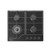 Газовая варочная панель MIDEA/ Газовая варочная панель MIDEA, 60 см, 4 конфорки, закаленное стекло, WOK-конфорка, чугунные решетки, автоподжиг, газконтроль, адаптер для кофе, цвет черный Газовая варочная панель MIDEA/ Газовая варочная панель MIDEA, 60 см, 4 конфорки, закаленное стекло, WOK-конфорка, чугунные решетки, автоподжиг, газконтроль, адаптер для кофе, цвет черный