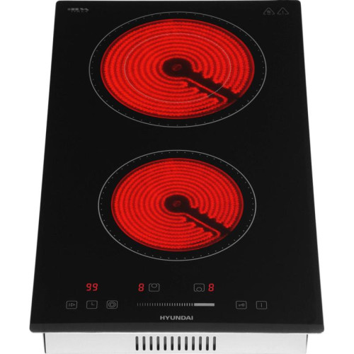 Варочная поверхность/ Варочная поверхность Hyundai HHE 3286 BG черный
