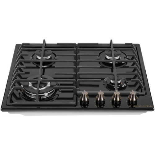 Газовая варочная поверхность/ Газовая варочная поверхность Maunfeld EGHE.64.63CB.R/G черный