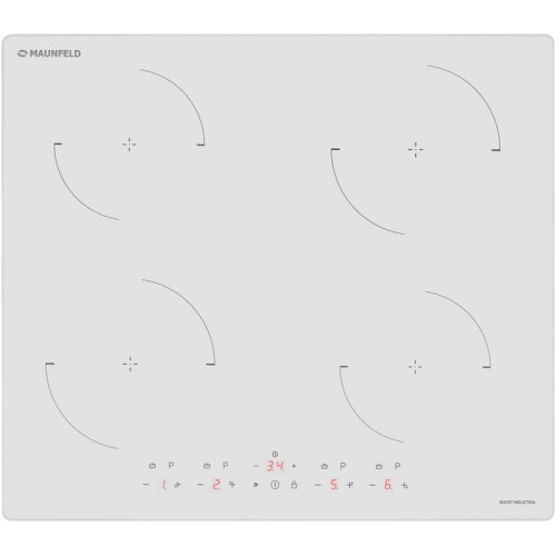 Индукционная варочная поверхность/ Индукционная варочная поверхность Maunfeld CVI604EXWH белый