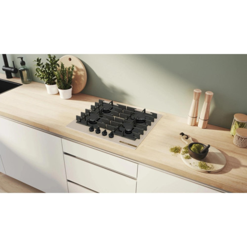 Газовая варочная поверхность/ Газовая варочная поверхность Bosch PPP6B1J40R белый