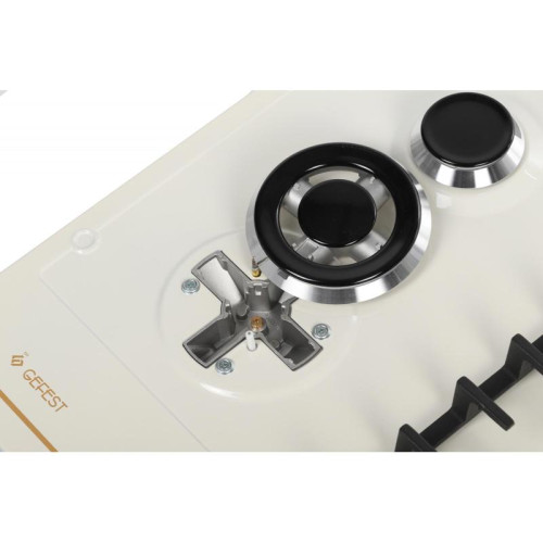 Газовая варочная поверхность/ Газовая варочная поверхность Gefest ПВГ 1214-01 К81 кремовый