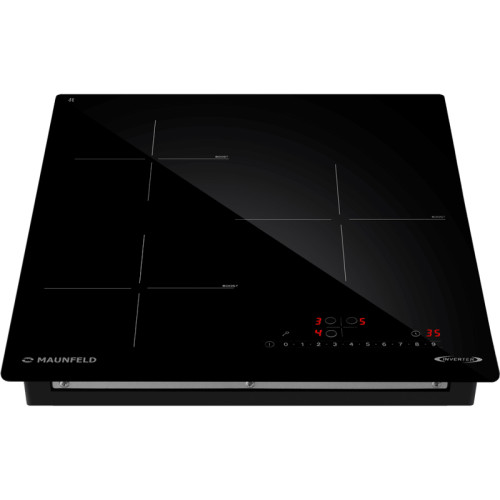 Индукционная варочная панель MAUNFELD/ Индукционная варочная панель, 45 см, сенсорное управление, таймер, бустер, черный