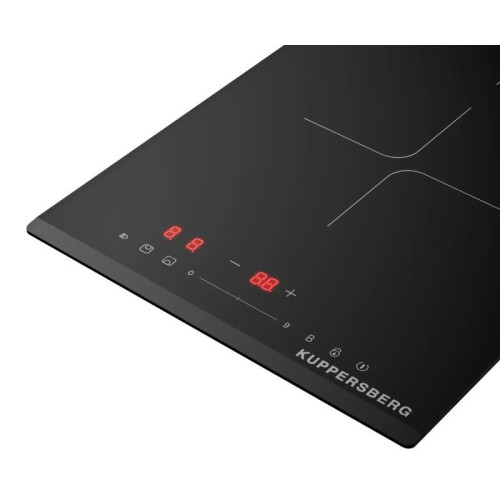 Варочная поверхность Kuppersberg/ Варочная поверхность Kuppersberg, High-Tech, индукция, 30 см, 2 зоны нагрева, 9 уровней мощности, inverter, таймер, пауза, Booster, слайдерное управление, цвет черный Варочная поверхность Kuppersberg/ Варочная поверхность Kuppersberg, High-Tech, индукция, 30 см, 2 зоны нагрева, 9 уровней мощности, inverter, таймер, пауза, Booster, слайдерное управление, цвет черный