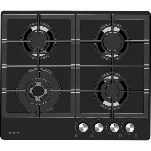 Газовая варочная поверхность/ Газовая варочная поверхность Darina 1T3 GC 308 B стекло черное