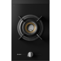 Газовая варочная панель ASKO/ Арт. 741473 ; Газовая варочная панель ASKO, 1 зона,материал стеклокерамика,кольцо для вока-чугун,электроподжиг, цвет черный
