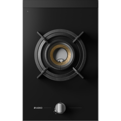 Газовая варочная панель ASKO/ Арт. 741473 ; Газовая варочная панель ASKO, 1 зона,материал стеклокерамика,кольцо для вока-чугун,электроподжиг, цвет черный