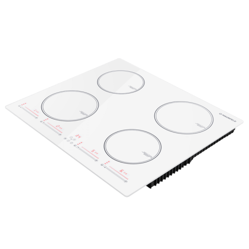 Индукционная варочная панель Maunfeld/ Индукционная варочная панель Maunfeld CVI594SWH  сенсорное управление, 4 конфорки, мощность конфорок 2000, 2000, 1200, 1200 Вт, таймер, автоматическое выключение, бустер, блокировка панели, цвет белый