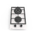 Газовая варочная панель EVELUX, Hi-Tech, 30 см, 2 конфорки, WOK-конфорка, чугунные решетки, газ-контроль, электроподжиг, механическое управление, цвет белый Газовая варочная панель EVELUX, Hi-Tech, 30 см, 2 конфорки, WOK-конфорка, чугунные решетки, газ-контроль, электроподжиг, механическое управление, цвет белый