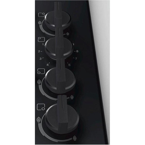 Газовая варочная поверхность/ Газовая варочная поверхность Bosch PBY6C6B62O черный