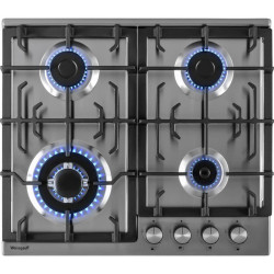 Газовая варочная поверхность/ Газовая варочная поверхность Weissgauff HGG 641 XB нержавеющая сталь