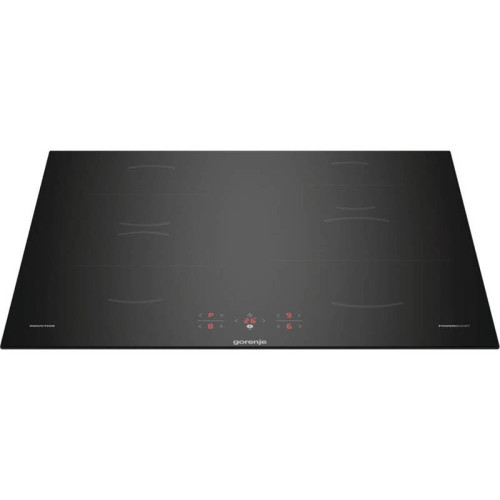 Индукционная варочная панель GORENJE/ Независимая индукционная варочная панель, 4 конфорки, стеклокерамика, сенсорная панель управления, PowerBoost, Распознование посуды, без рамки, блокировка от детей, автоблокировка, цвет черный