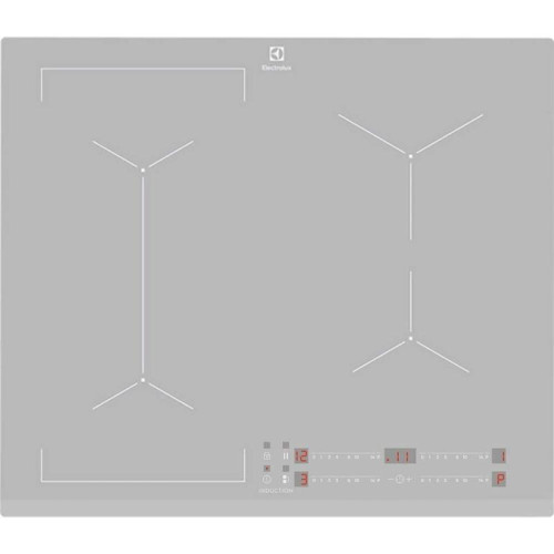Индукционная варочная поверхность/ Индукционная варочная поверхность Electrolux EIV63440BS серый