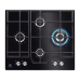 Встраиваемые газовые панели ELECTROLUX/ Газовая варочная поверхность - закаленное стекло, мощность: 8900 Вт, автоматический электроподжиг, Wok-конфорка, газ-контроль, решетки: чугун, независимая установка, размеры (ШхГ): 59x52 см