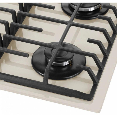 Газовая варочная поверхность/ Газовая варочная поверхность Maunfeld EGHG.64.6CBG/G бежевый