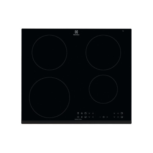 Индукционная варочная поверхность ELECTROLUX/ индукционная на 4 конфорки, cтеклокерамика, мощность: 7200 Вт, независимая установка, размеры (ШхГ): 59x52 см