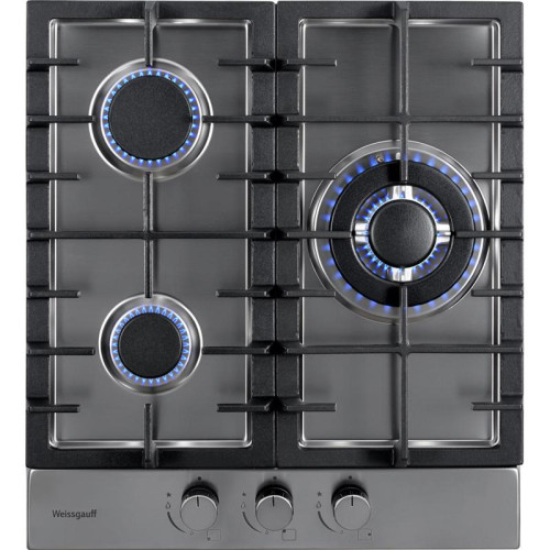 Газовая варочная поверхность/ Газовая варочная поверхность Weissgauff HGG 451 XFh нержавеющая сталь