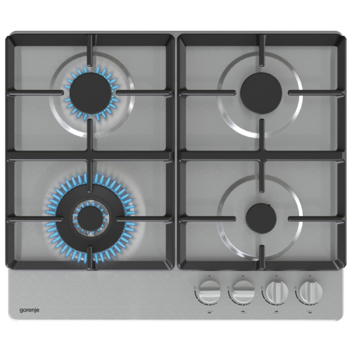 Варочная панель Gorenje/ Варочная панель Gorenje GW641XHF  газовая, автоматический электроподжиг, WOK-конфорка