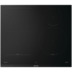 Варочная панель Gorenje/ Варочная панель Gorenje, 60 см, индукция, 4 зоны нагрева, слайдерное управление, таймер, функция Bridge, функция PowerBoost, автопрограммы, автоопределение посуды, StableHeat, защита от детей, цвет черный
