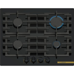 Газовая варочная поверхность/ Газовая варочная поверхность Bosch Serie 6 PPP6B6J40R черный