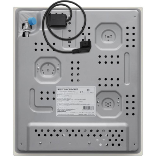 Газовая варочная поверхность/ Газовая варочная поверхность Maunfeld EGHG.43.33CBG\G бежевый