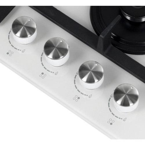 Газовая варочная поверхность/ Газовая варочная поверхность Hyundai HHG 6436 WG белый