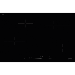 Встраиваемая варочная панель SMEG/ 80 см, ультранизкий профиль, Compact Slider, 4 зоны, черный цвет