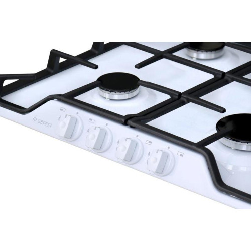 Газовая варочная поверхность/ Газовая варочная поверхность Gefest ПВГ 1212 белый