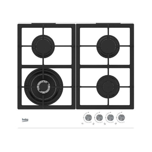 Газовая варочная поверхность/ Газовая варочная поверхность Beko HILW64225SW белый