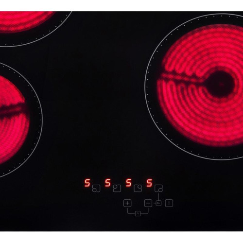 Варочная поверхность/ Варочная поверхность Hyundai HHE 6410 BG черный