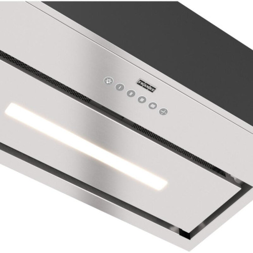 Вытяжка Franke 305.0738.595/ Best, Вытяжка LUCE INOX 60 IX, Встраиваемая вытяжка, воздухопроизводительность 1000 м3/ч, периметральное всасывание, сенсорное управление, пульт ДУ в комплекте, таймер остаточного хода, LED лента, цвет: нержавеющая сталь
