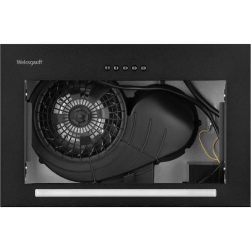 Вытяжка встраиваемая/ Вытяжка встраиваемая Weissgauff Box 450 PB BL черный управление: кнопочное (1 мотор)