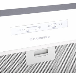ВЫТЯЖКА MAUNFELD CROSBY LIGHT (C) 60 БЕЛЫЙ/ Тип: встраиваемая, Цвет: белый, Управление: ползунковое Ширина, мм: 600 Полная потребляемая мощность, Вт: 190 Количество скоростей: 3 Максимальная производительность, м3/ч: 850 Диаметр воздуховода, мм: 120 Площа