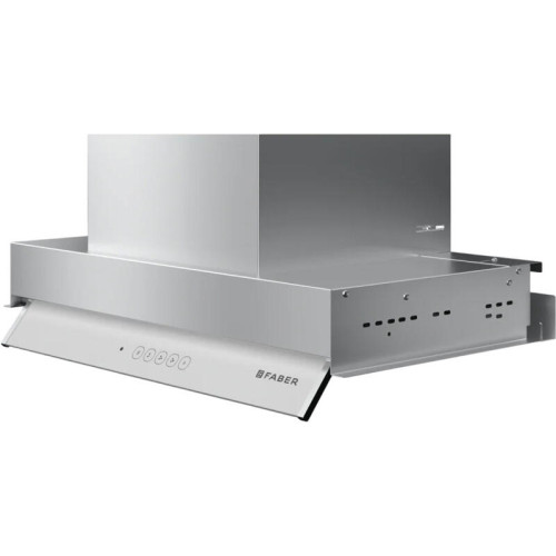 Встраиваемая вытяжка Faber/ BETTER, IN-NOVA TOUCH X/WH A60, встраиваемая, 60 см, 670 м3/ч, электронное управление, 3 скорости + интенсивный режим, LED освещение, цвет белый/серебристый