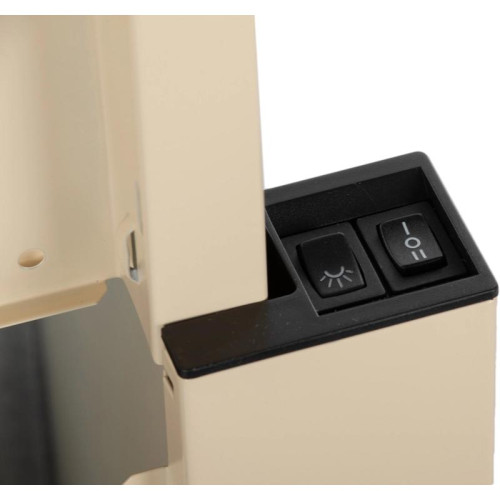 Вытяжка встраиваемая/ Вытяжка встраиваемая Elikor Интегра 45П-400-В2Л кремовый управление: кнопочное (1 мотор)