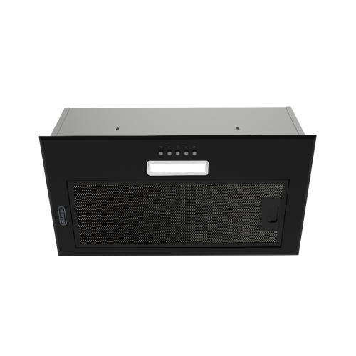 Встраиваемая вытяжка Delonghi/ Встраиваемая вытяжка Delonghi, 52 см, отвод/рециркуляция, 950 м3/ч, 3 скорости, электронное управление, LED подсветка, цвет черная эмаль