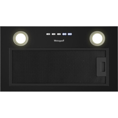 Встраиваемые кухонные вытяжки/ Вытяжка встраиваемая FIONA 60 черный WEISSGAUFF