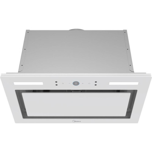Вытяжка встраиваемая/ Вытяжка встраиваемая Midea MH60I530GW белый управление: сенсорное (1 мотор)