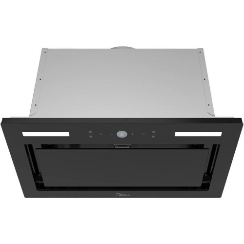 Вытяжка встраиваемая/ Вытяжка встраиваемая Midea MH60I530GB черный управление: сенсорное (1 мотор)