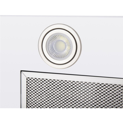 ВЫТЯЖКА HOMSair Camelia Power 60RD White/ полновстраиваемая, механическое управление, 3 скорости, 850 м3/ч, до 20 м2, LED-освещение, 60 см, белый