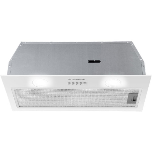 Кухонная вытяжка MAUNFELD/ Кухонная вытяжка MAUNFELD THAMES 601M WHITE Кухонная вытяжка MAUNFELD THAMES 601M, полновстраиваемая, механическое управление, 3 скорости, 520 м3/ч, энергоэффективность В, уровень шума 45 дб, цвет белый