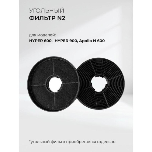 Вытяжка встраиваемая/ Вытяжка встраиваемая Lex Hyper 900 IX нержавеющая сталь управление: кнопочное (1 мотор)