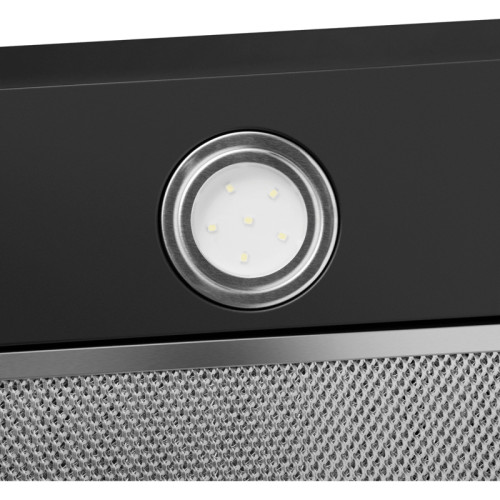 Встраиваемая вытяжка MAUNFELD/ Встраиваемая вытяжка, 45 см, 450 м3/ч, 47 дБ, 3 скорости, черный