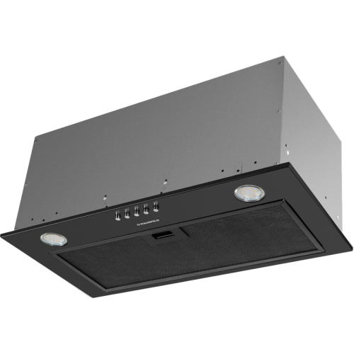 ВЫТЯЖКА MAUNFELD CROSBY POWER 60 BLACK/ Тип: встраиваемая Цвет: черный Управление: кнопочное Ширина, мм: 600 Полная потребляемая мощность, Вт: 350 Количество скоростей: 3 Максимальная производительность, м3/ч: 1050 Диаметр воздуховода, мм: 120 Площадь кух