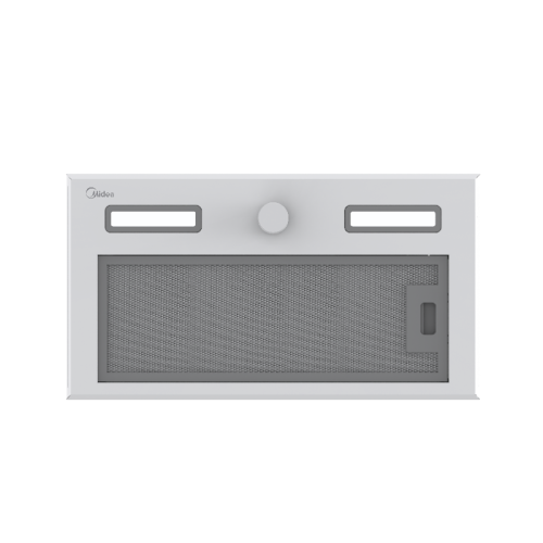Встраиваемая вытяжка MIDEA/ MDK/Встраиваемая вытяжка MIDEA, 52 см, максимальная производительность 1150 м3/ч, механическое управление, 3 скорости, LED освещение, уровень шума 62 дБ, цвет белый